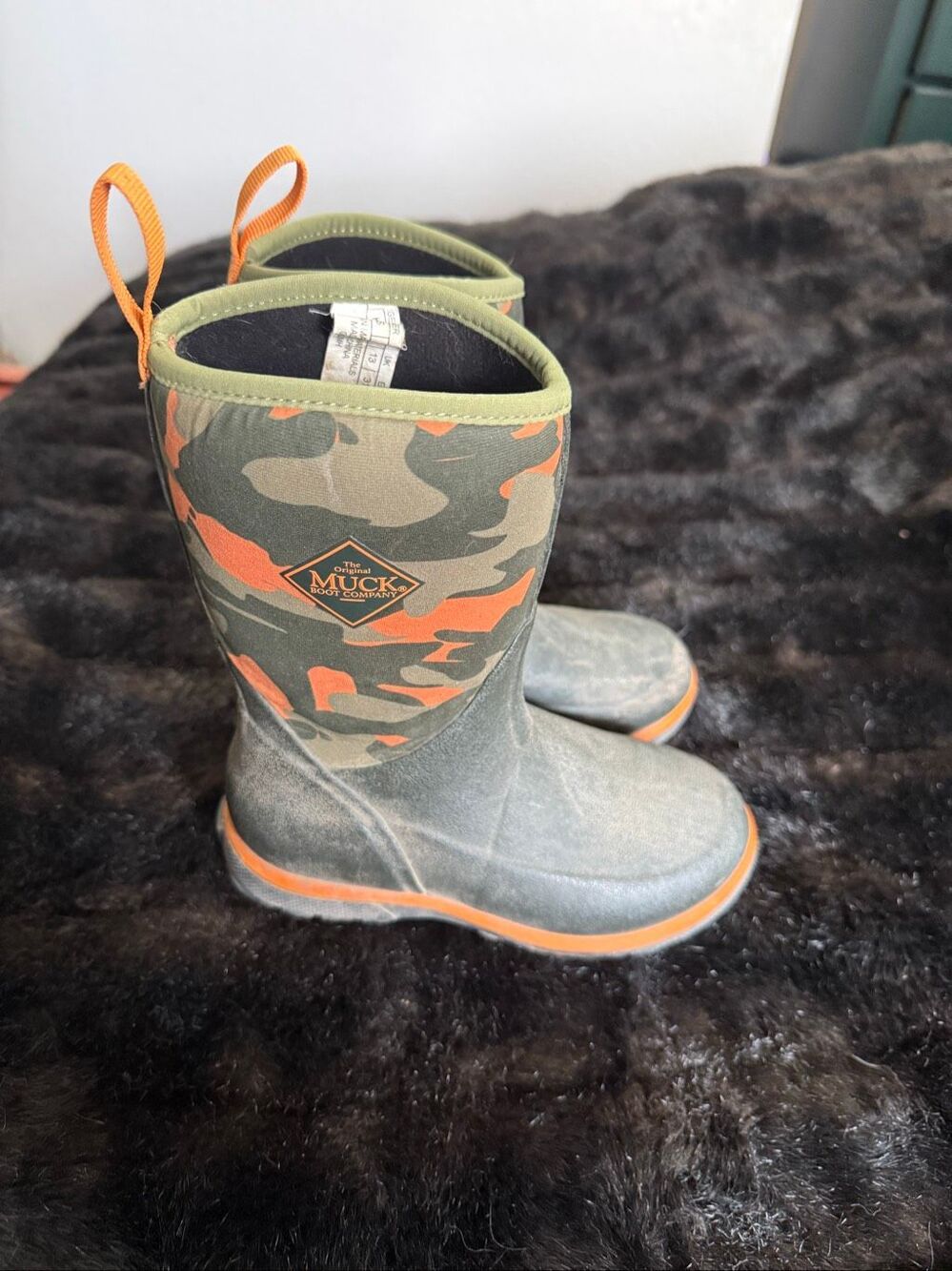 Muck Boot Co KIDS' ELEMENT INSULATED BOOTS CAMO 1